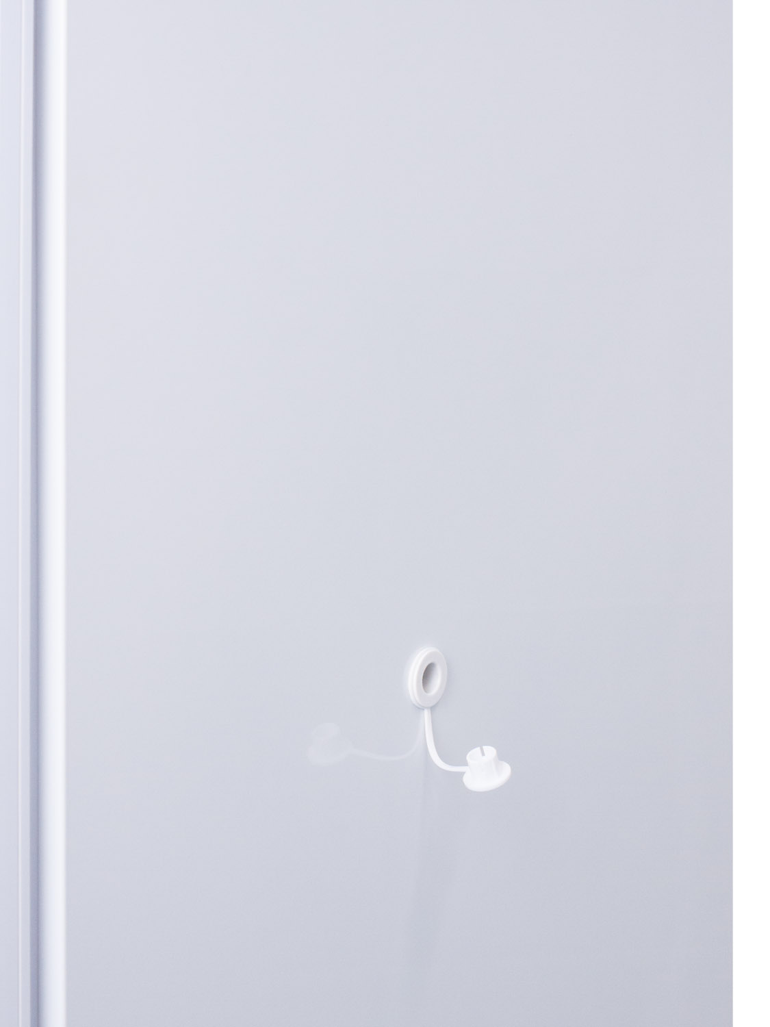 Purpose-built all-refrigerator for breast milk storage with 6 interior locking compartments, antimicrobial silver-ion handle, and hospital grade cord with 'green dot' plug